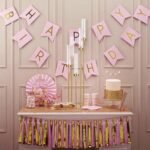 Fullvaseer 5-Arm Gold Candelabra Set of 4 with Acrylic Lampshade for Weddings, Birthdays, and Home Decor, 39.4'' Candle Holders for LED Taper Candles. - Image 2