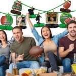 10PCS Football Party Decorations – Honeycomb Centerpieces for Football Birthday Table Toppers - Image 4
