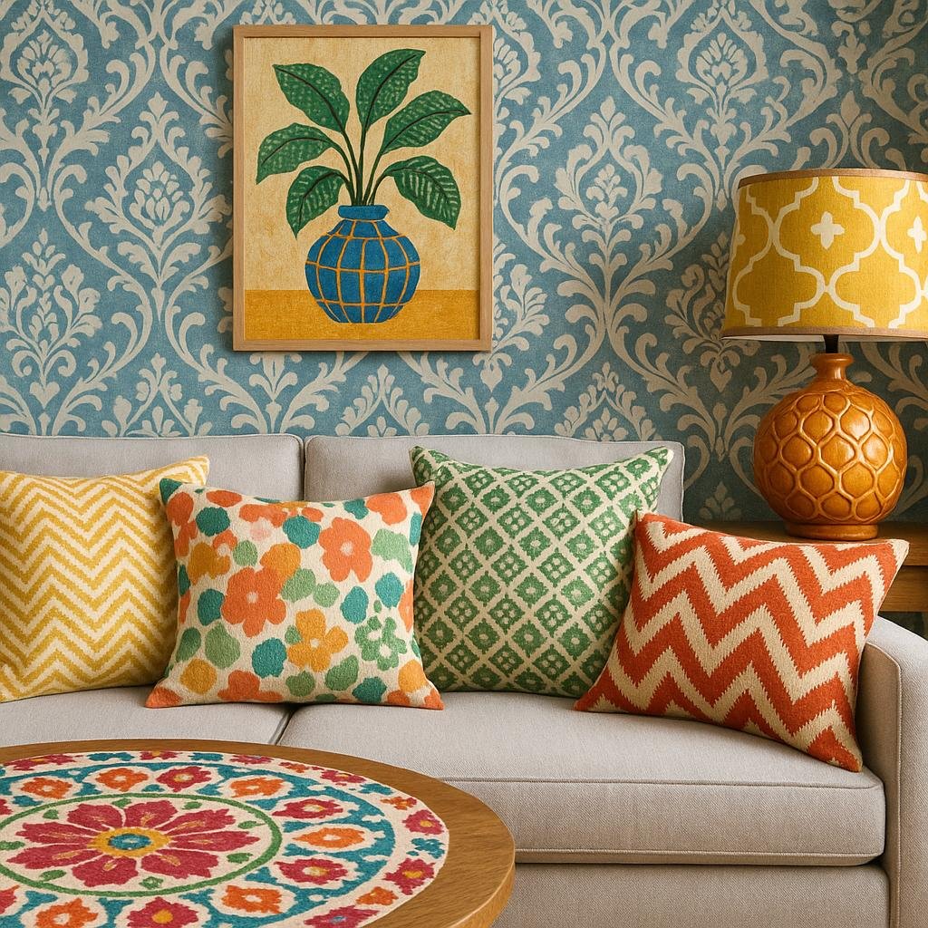 Creative Ideas for Incorporating Patterns Thru ‌Textiles and Decorative Accents