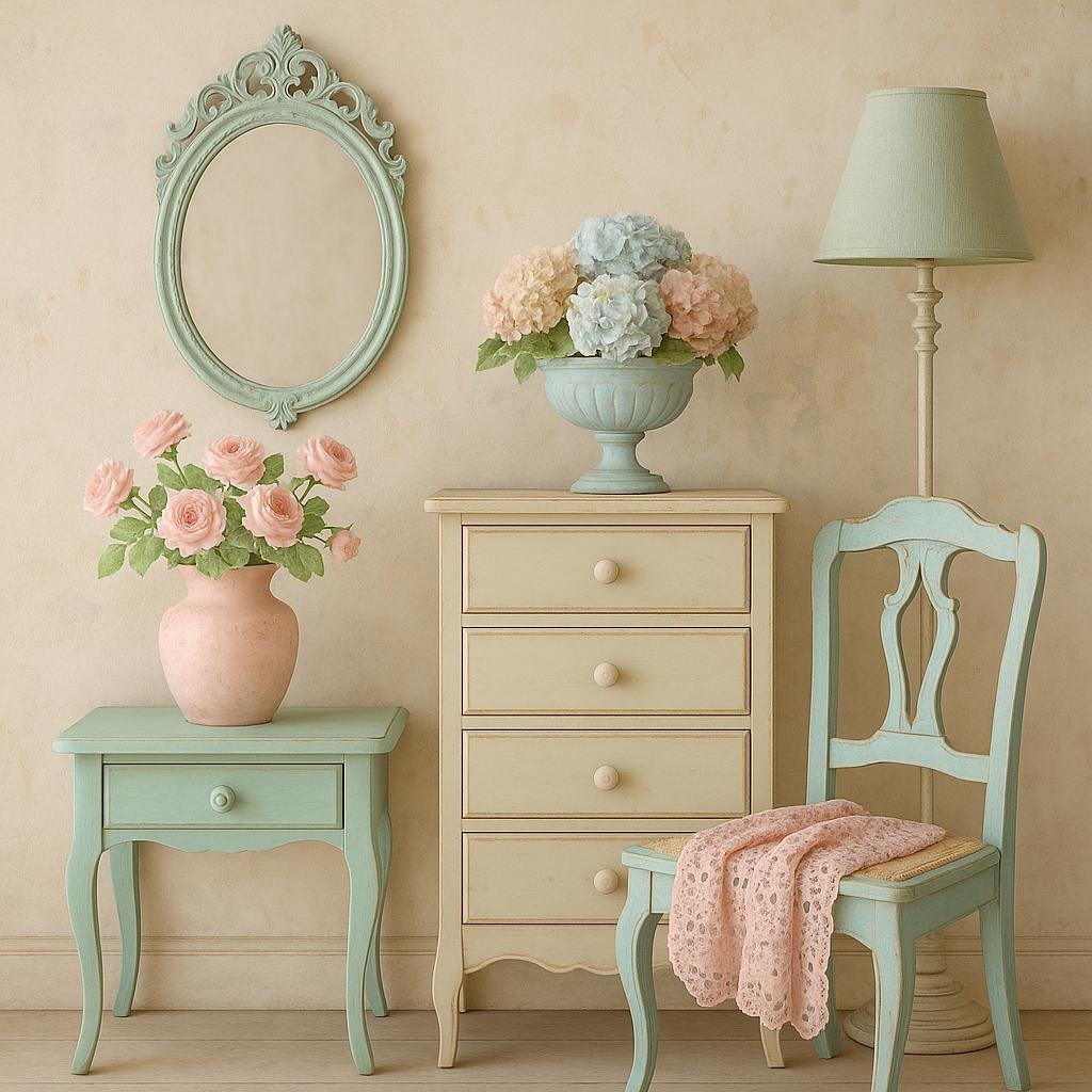 Popular Pastel Colors That Define Shabby Chic Charm