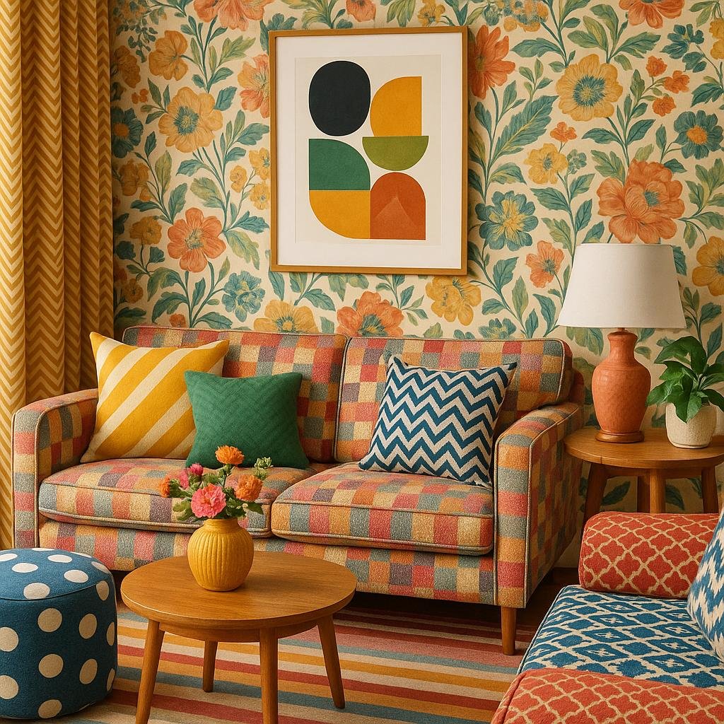 Understanding the Basics of Mixing Patterns and Colors in Your Living Room