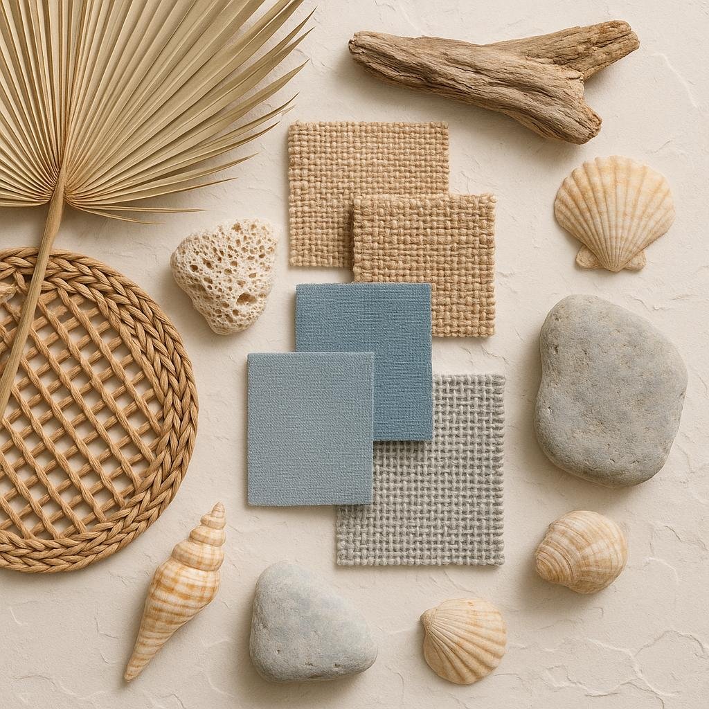 Incorporating Natural Textures to Enhance Your Coastal Palette