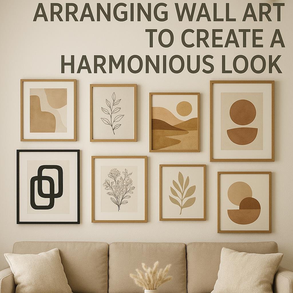 Tips for Arranging Wall Art to Create a Harmonious Look