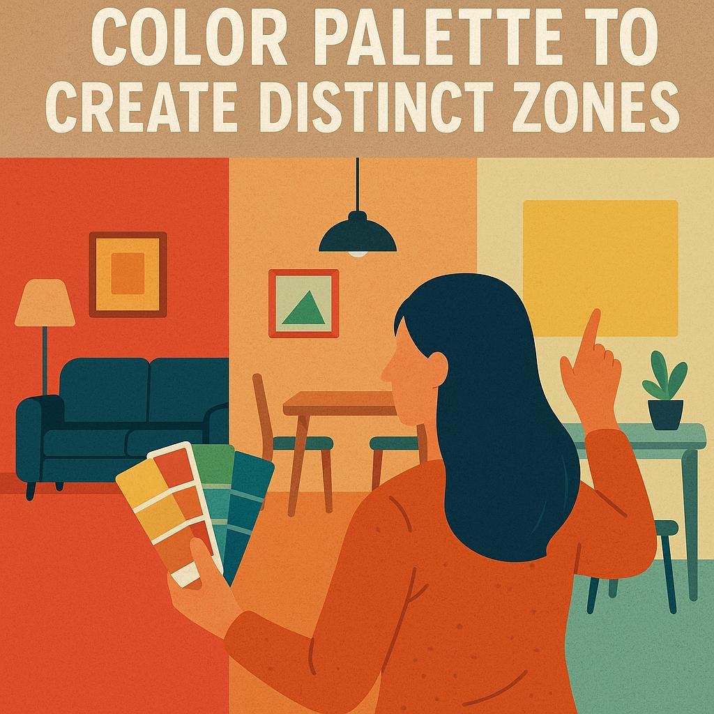 Choosing the Right color Palette to Create Distinct Zones