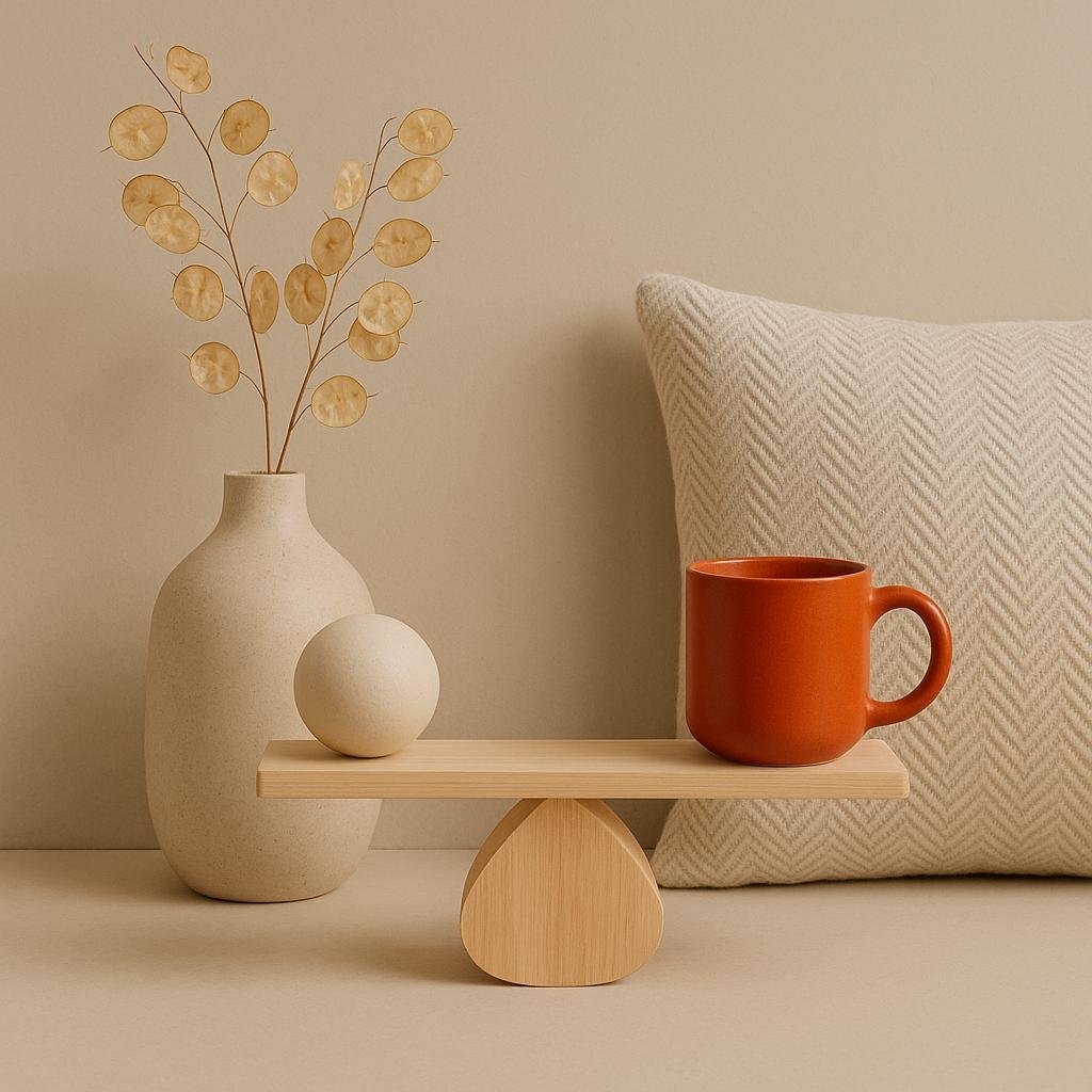 Balancing Neutrals and Accents for a Harmonious Look