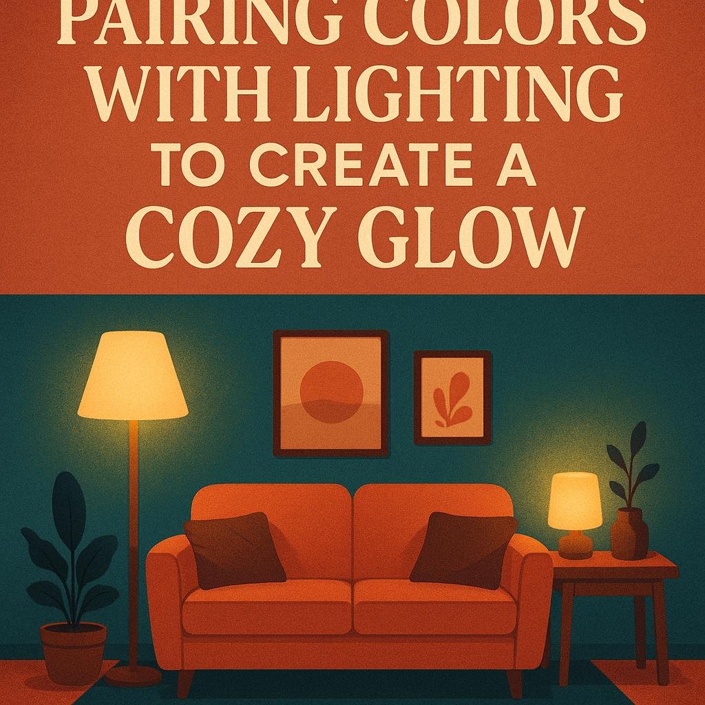 Tips for pairing Colors with Lighting to Create a Cozy Glow