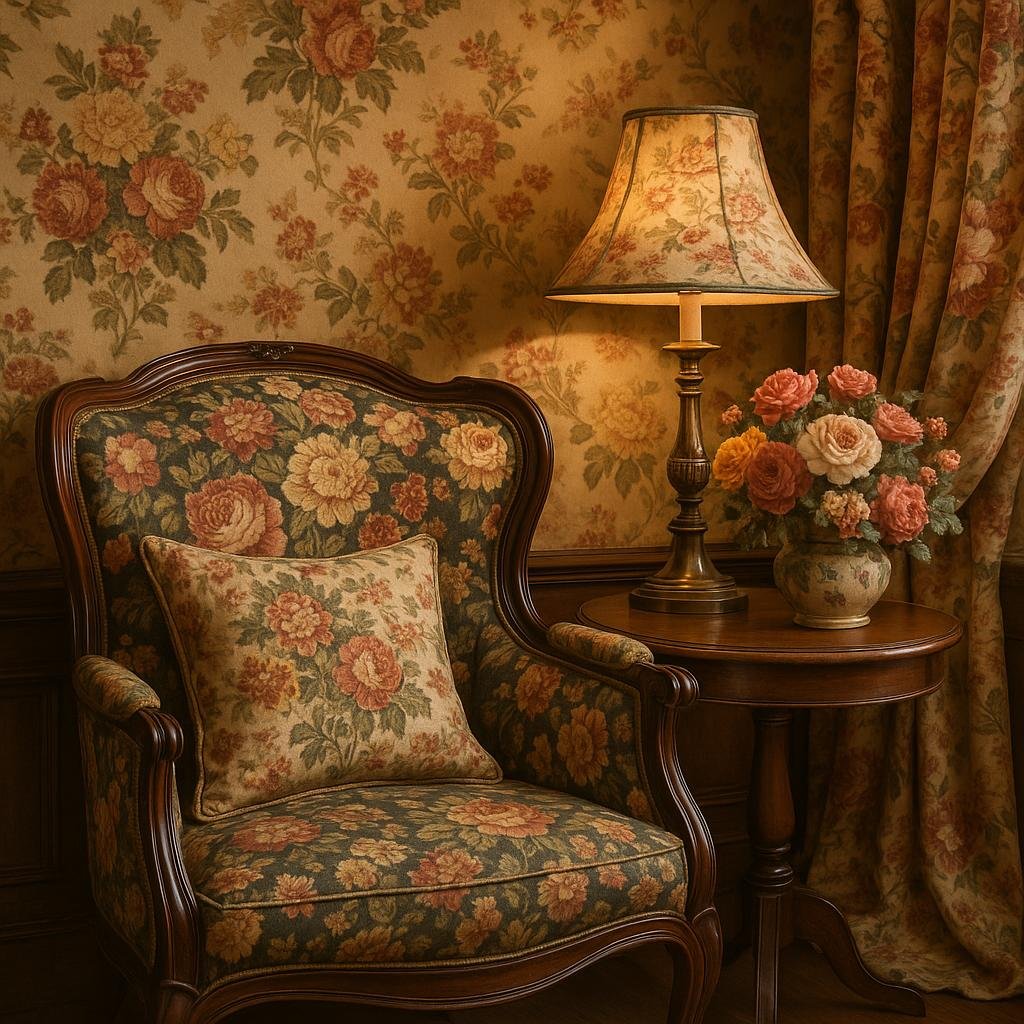 Incorporating Vintage Floral Patterns for Added Elegance