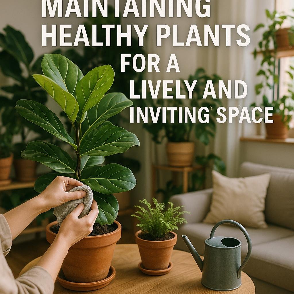 Maintaining Healthy Plants for a Lively and Inviting Space