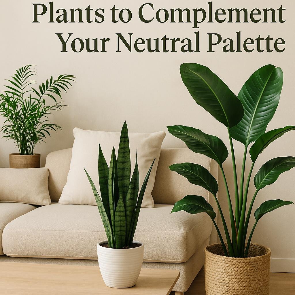 choosing the Right Plants to Complement Your Neutral Palette