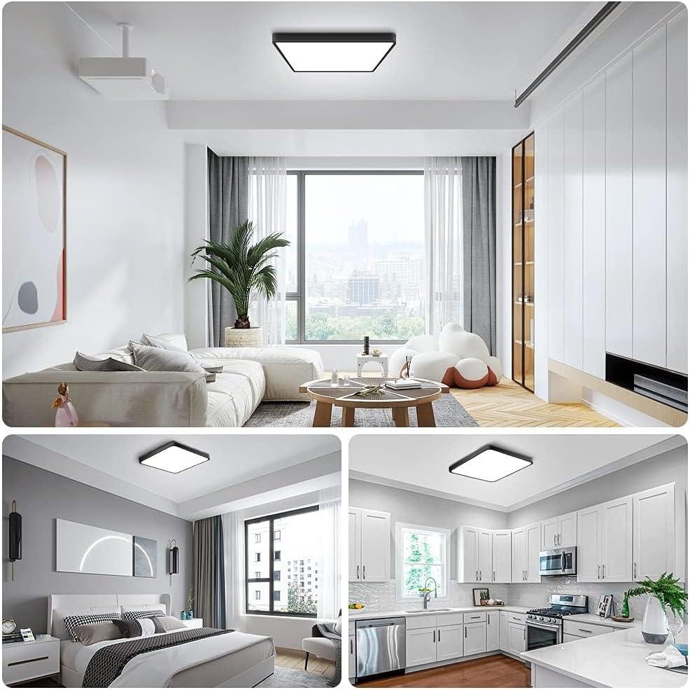Why We​ Love the 12-Inch 24W Square LED Ceiling Light Fixture