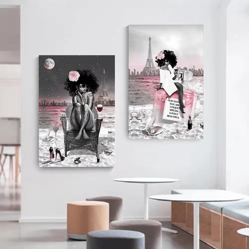 We Explore the Beauty of Black Girl Beach Art Prints