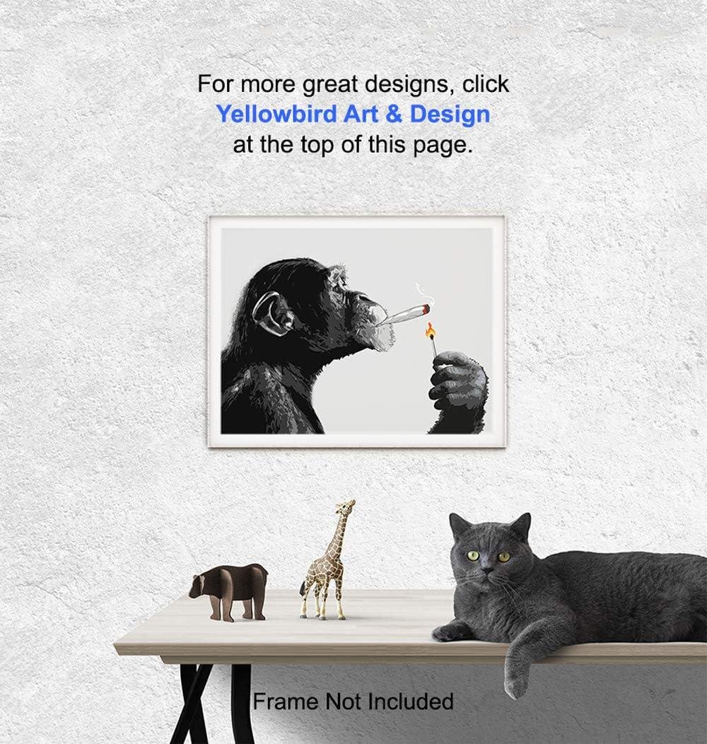 Blazing Fun: Our Review of the Smoking Chimp Wall Art