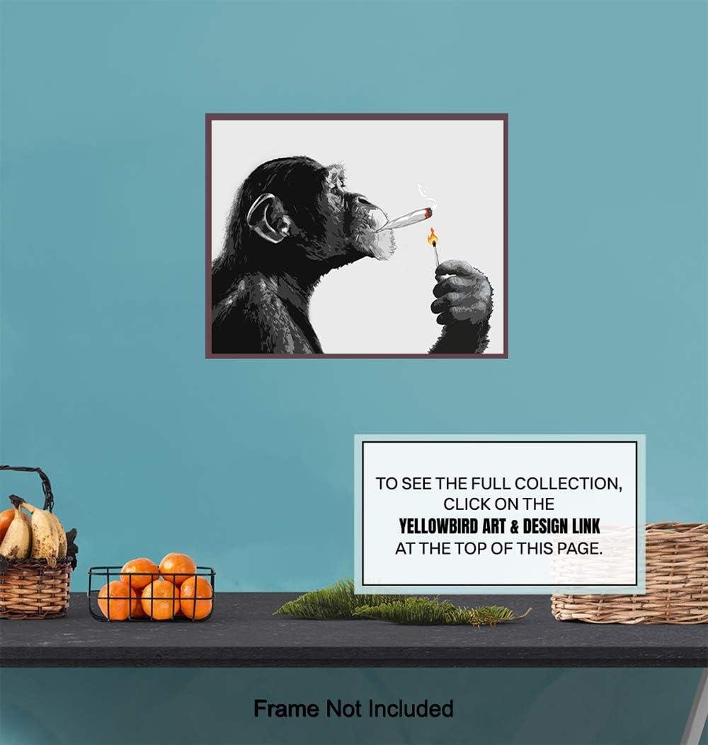 Blazing Fun: Our Review of the Smoking Chimp Wall Art