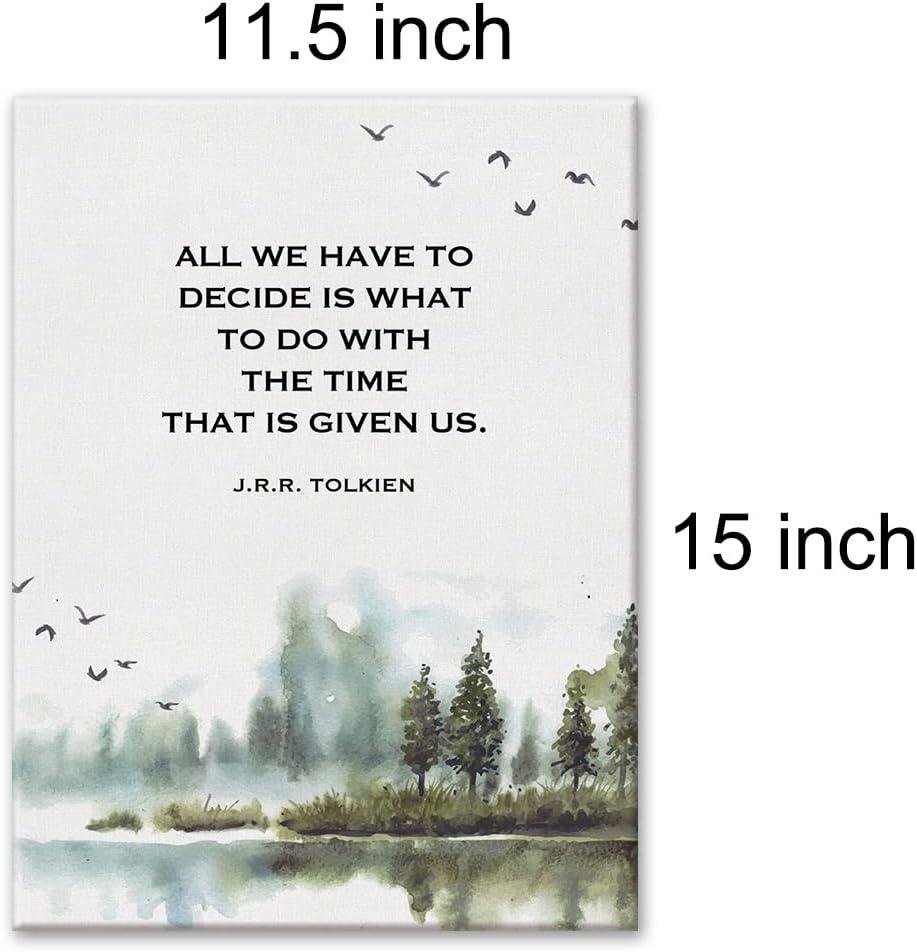 Our Take on Tolkien's Wisdom: Canvas Art That Inspires