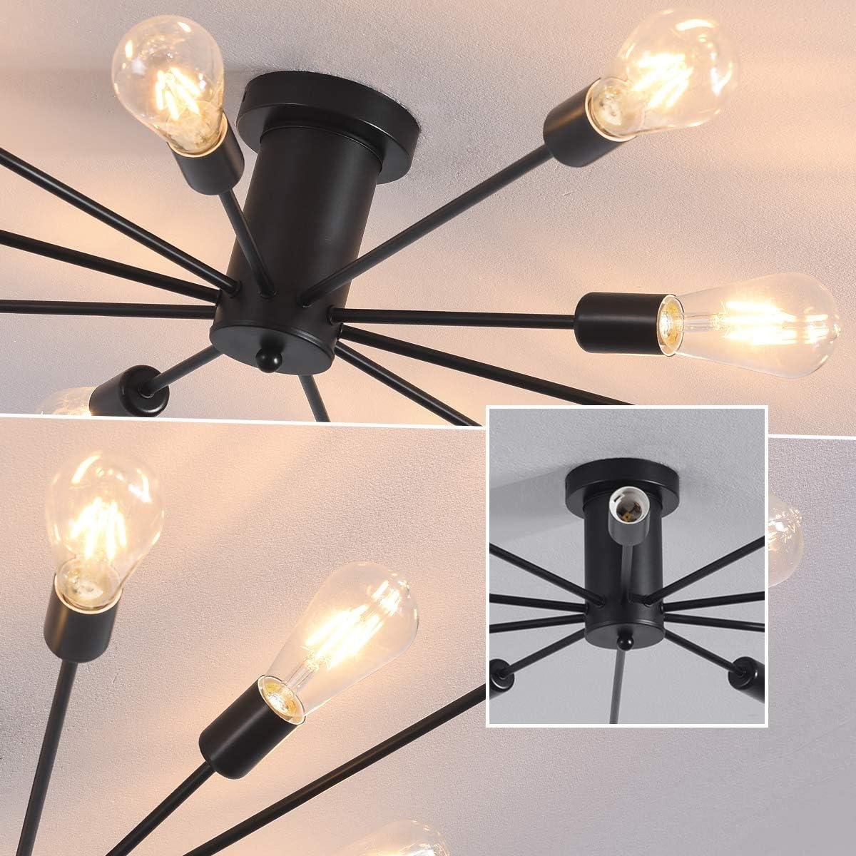 Our Review of the Garwarm 10-Light Modern Sputnik chandelier