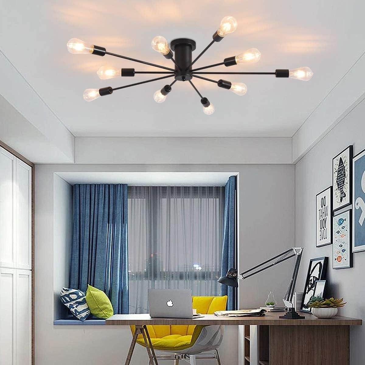 Our Review of the Garwarm 10-Light Modern Sputnik Chandelier