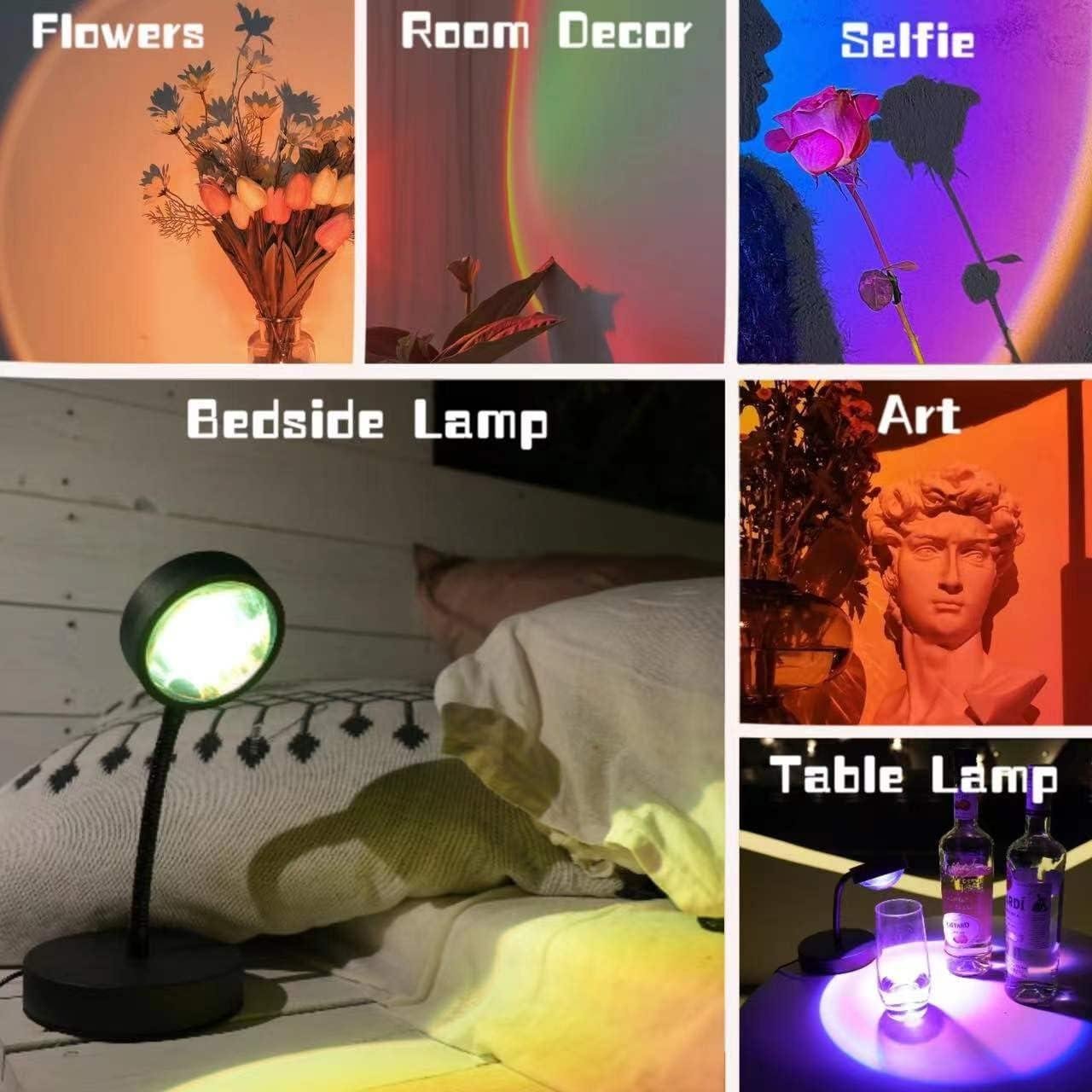 Our Honest Take on the JIMEI Sunset Lamp: Colors & ambiance Reviewed