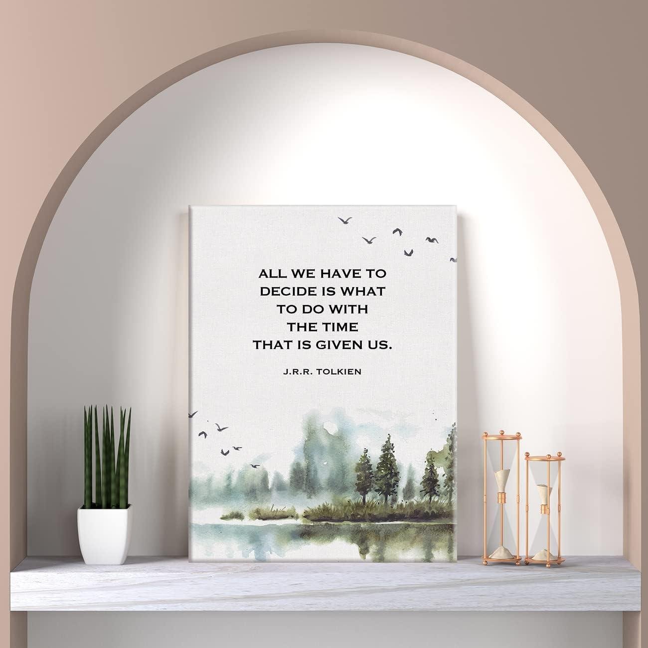 Our Take on tolkien's Wisdom: Canvas Art That Inspires