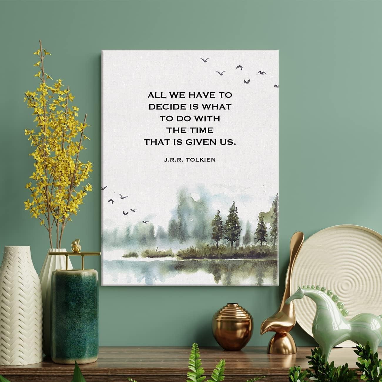Our Take on Tolkien's wisdom: Canvas Art That Inspires