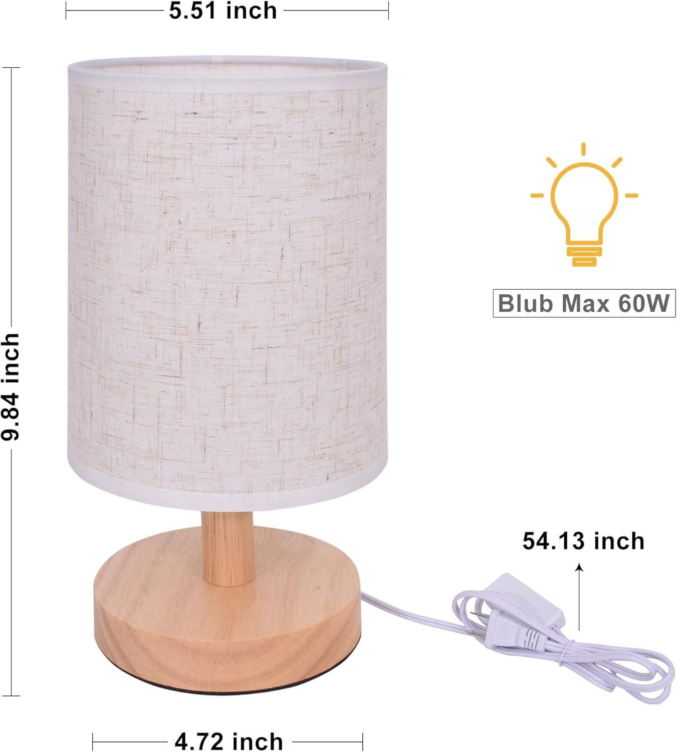 Why We Love the ACHUAI Mini Wooden Table Lamp for cozy Spaces