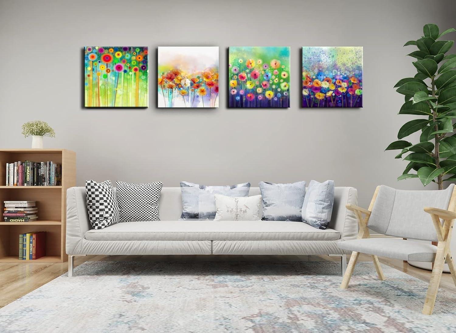 Our take on Blooming Bathroom Canvas ⁣Art Elegance
