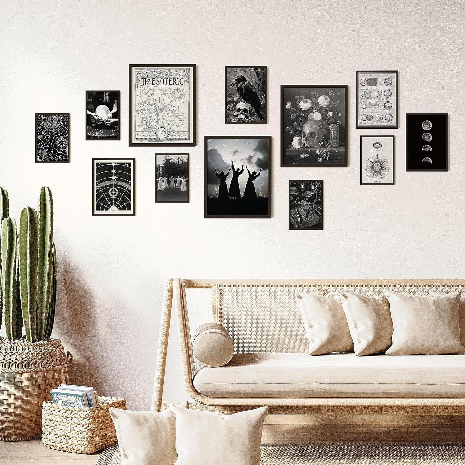We Cast​ a Spell on 97 Decor's Witchy Gothic Prints