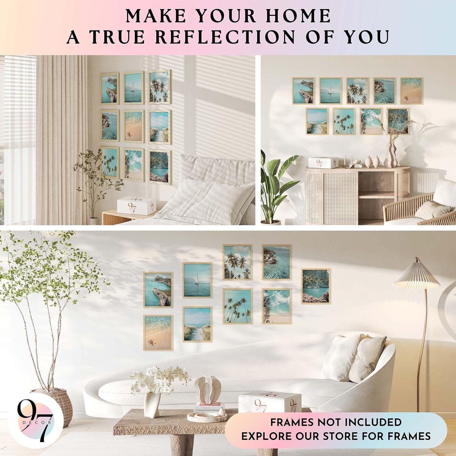 our Review of 97 Decor's coastal Wall Art Collection