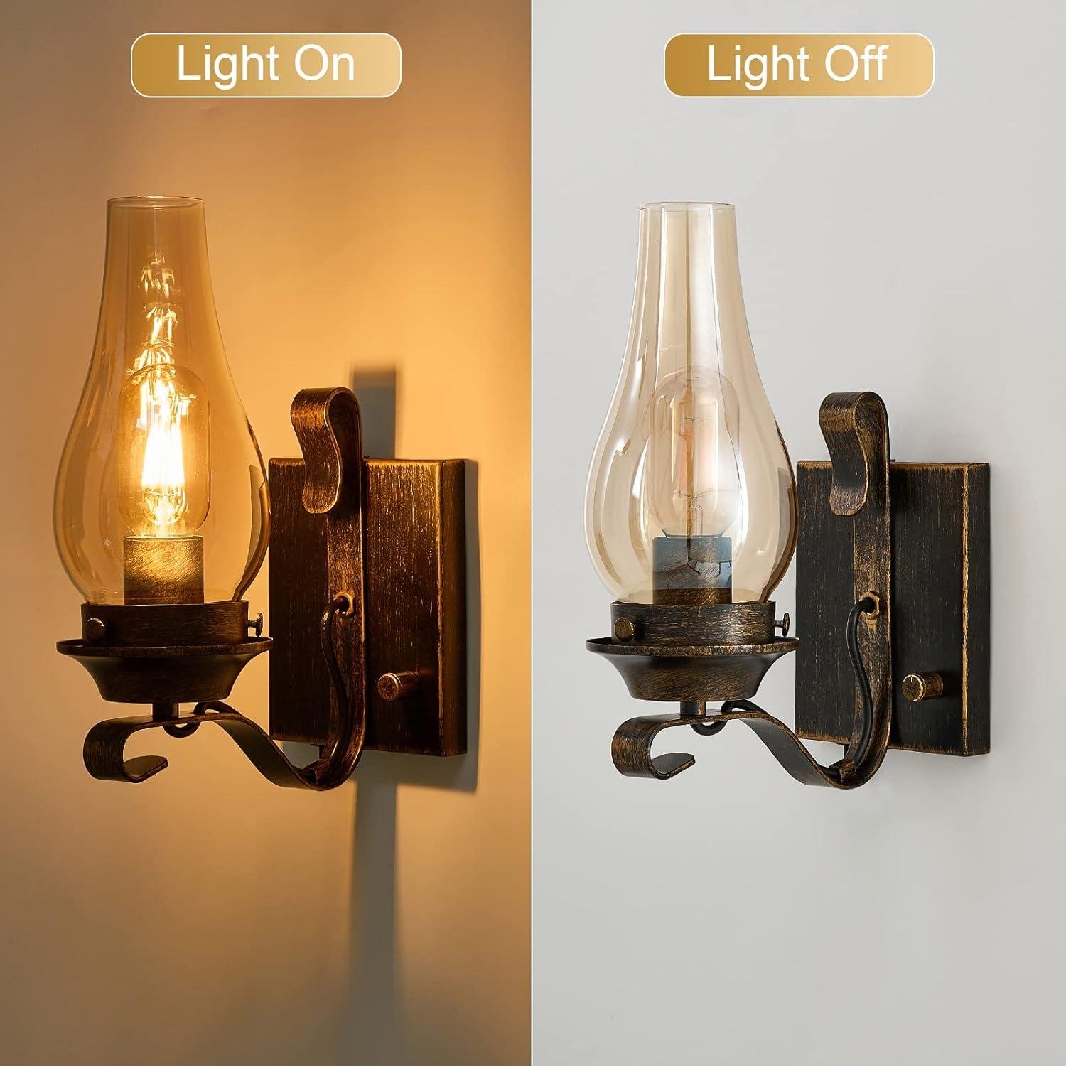 Our Review of Yisuro Vintage Wall Sconce: Rustic Charm & Versatile Use