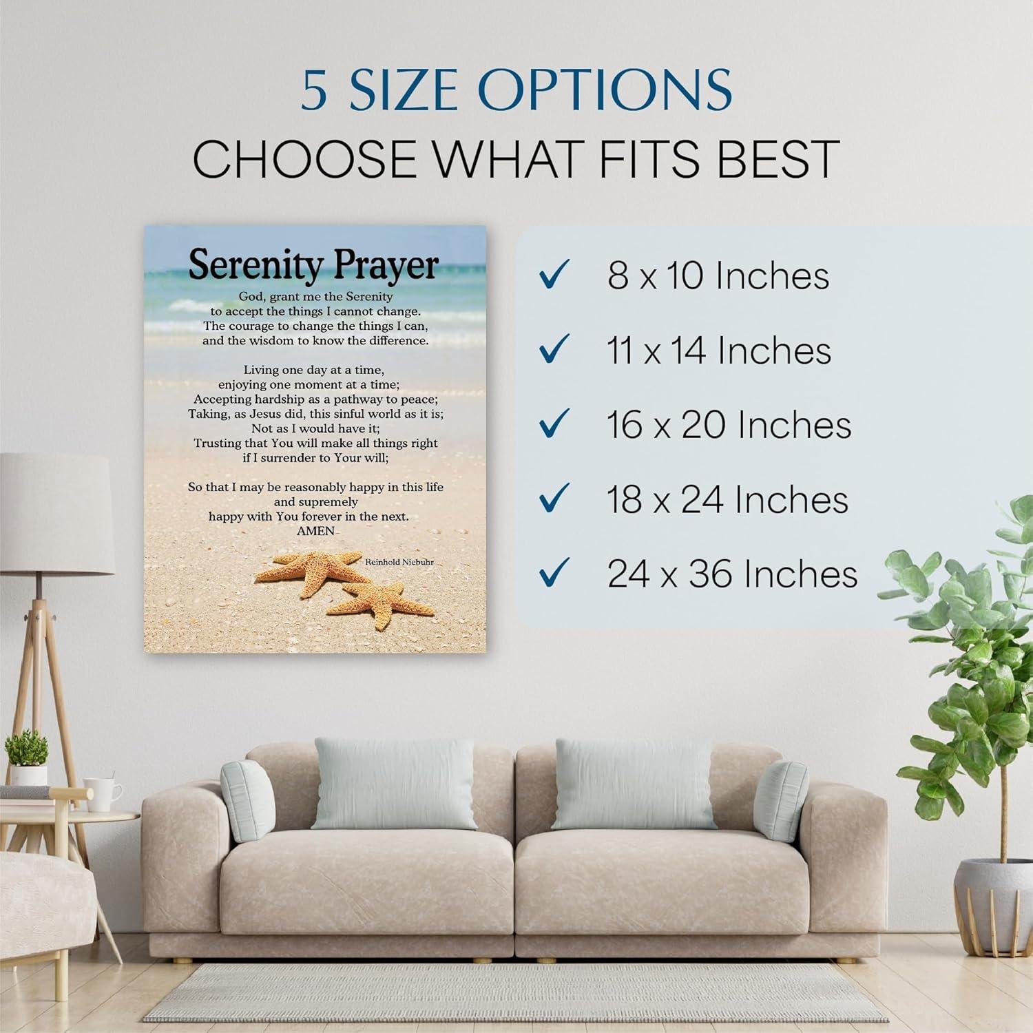 Finding Peace: Our Review of the Serenity Prayer Wall art