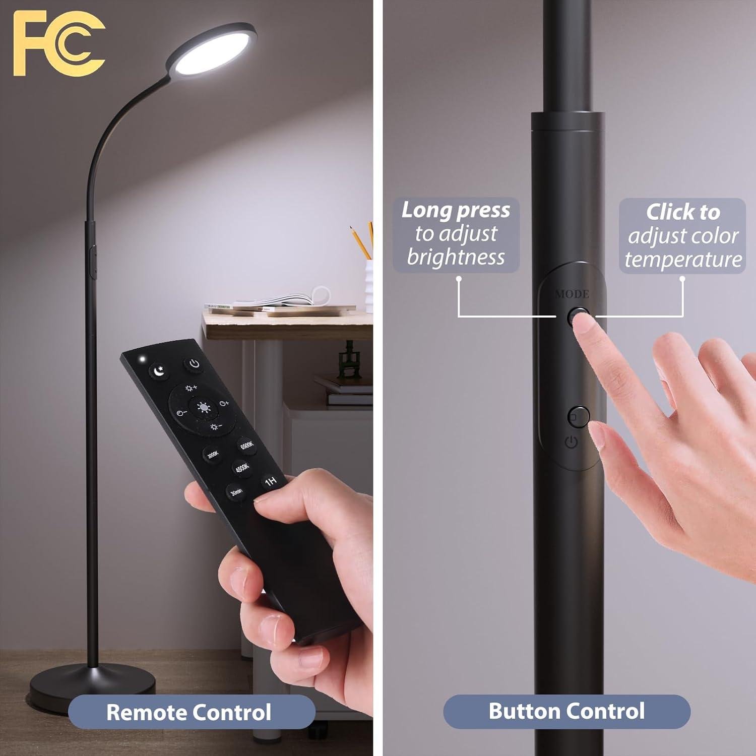Our In-Depth Review of the luckystyle Adjustable LED floor Lamp