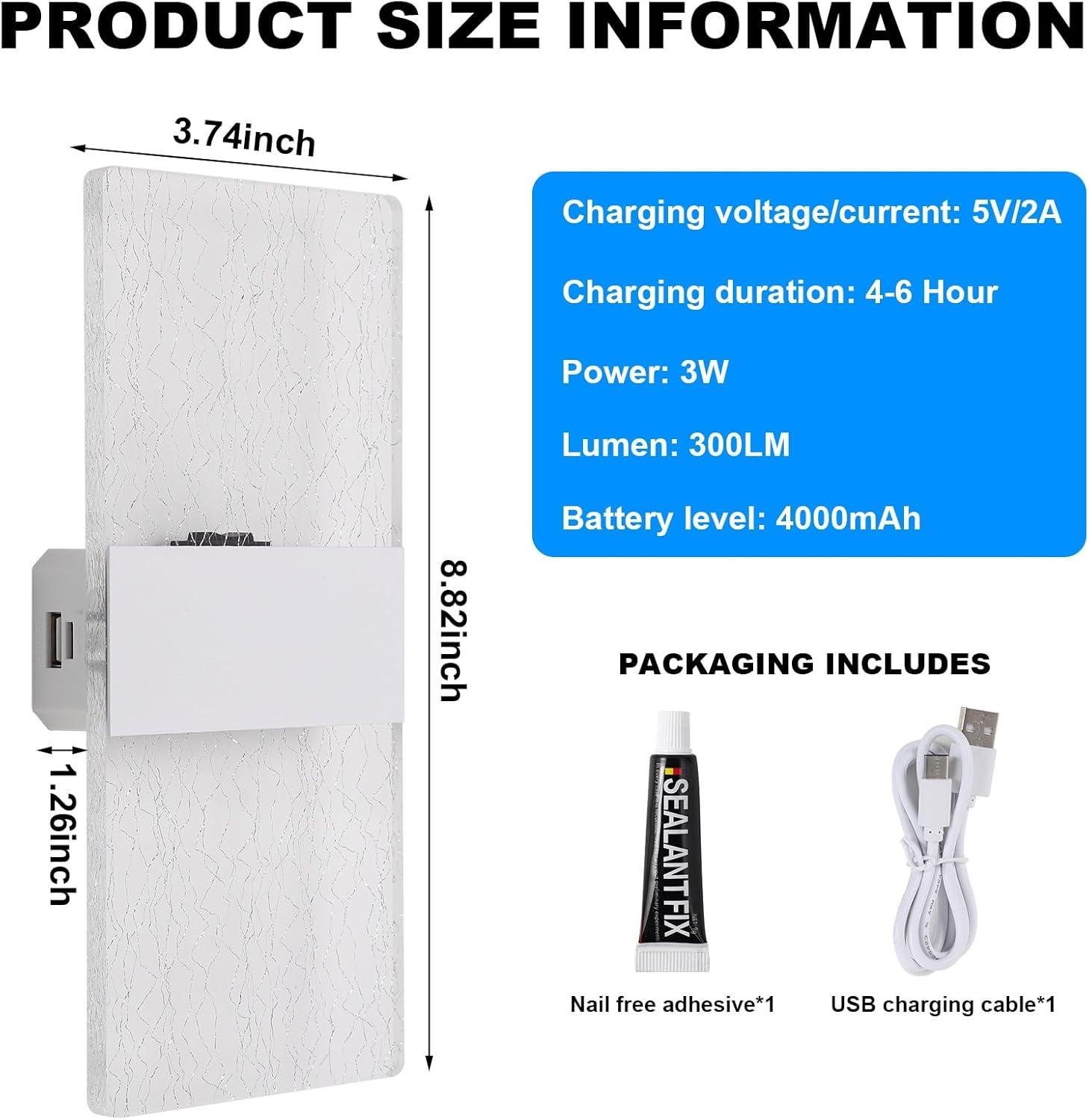 Our Review: Rechargeable Touch LED Wall Lights with Magnetic Mount