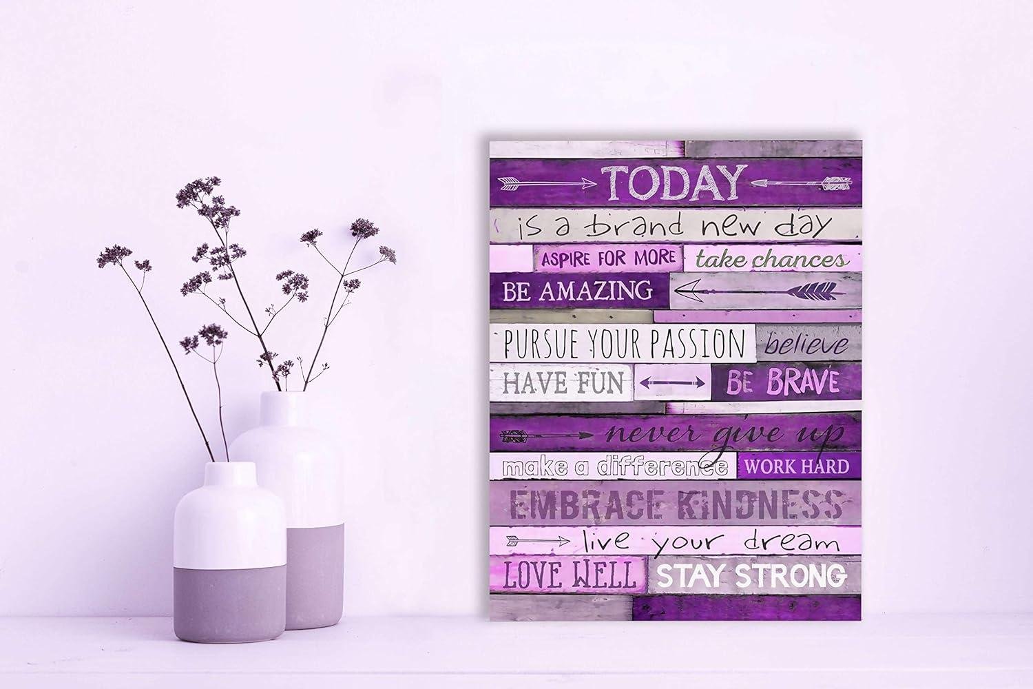 Our Review of CGXART's Inspiring Teen Room Decor Art
