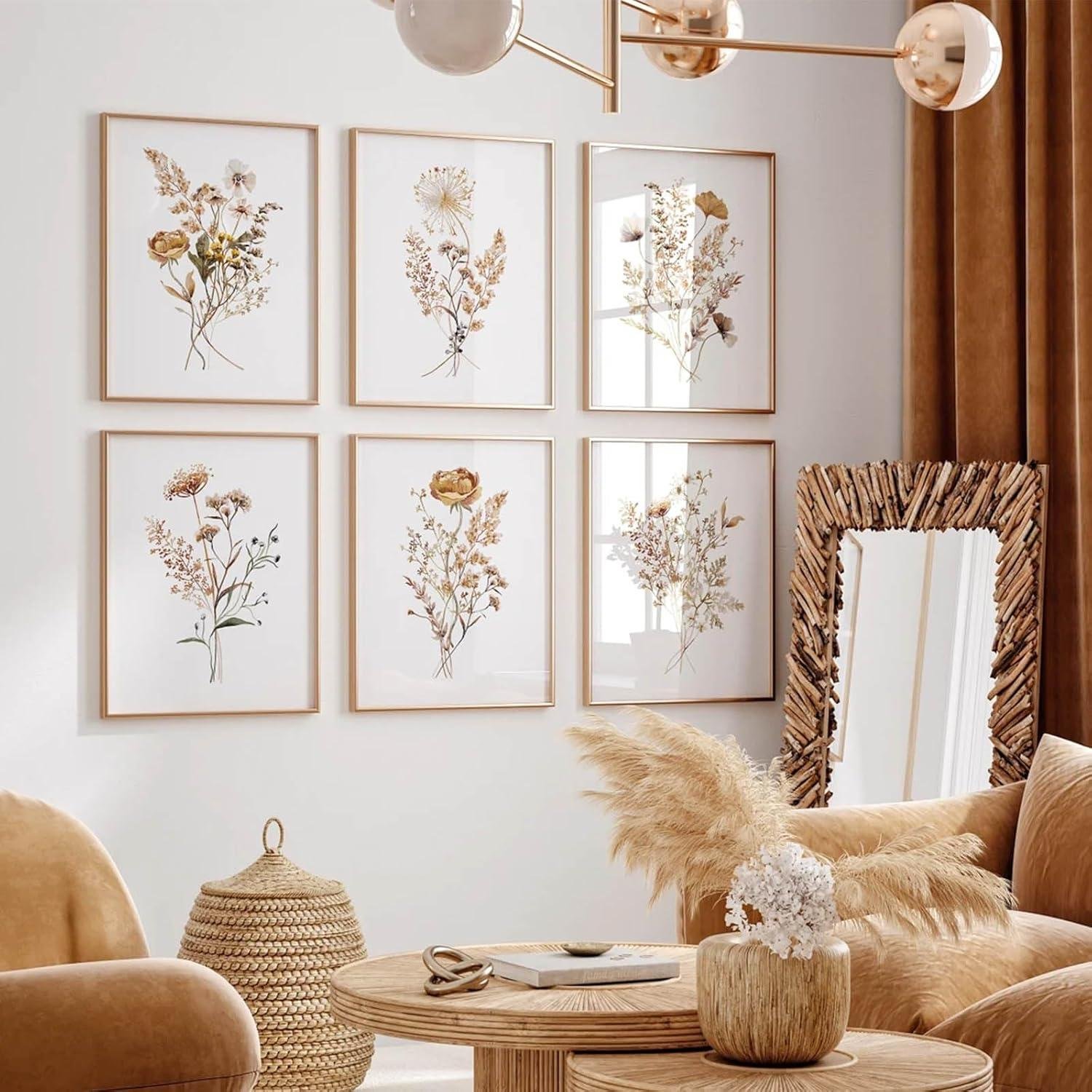 We Explore the Charm of Joocrise Watercolor Botanical Prints