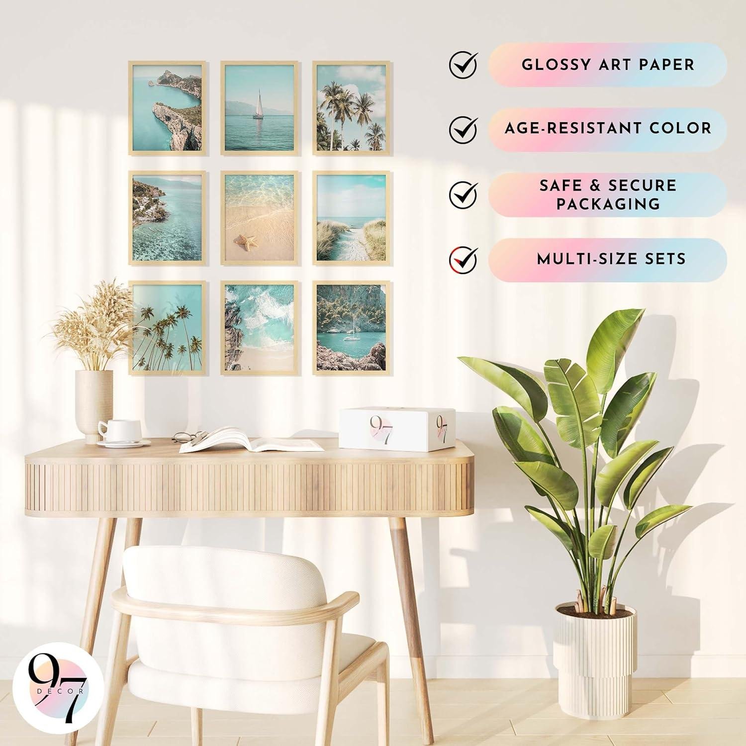 Our review of 97 Decor's Coastal Wall Art Collection