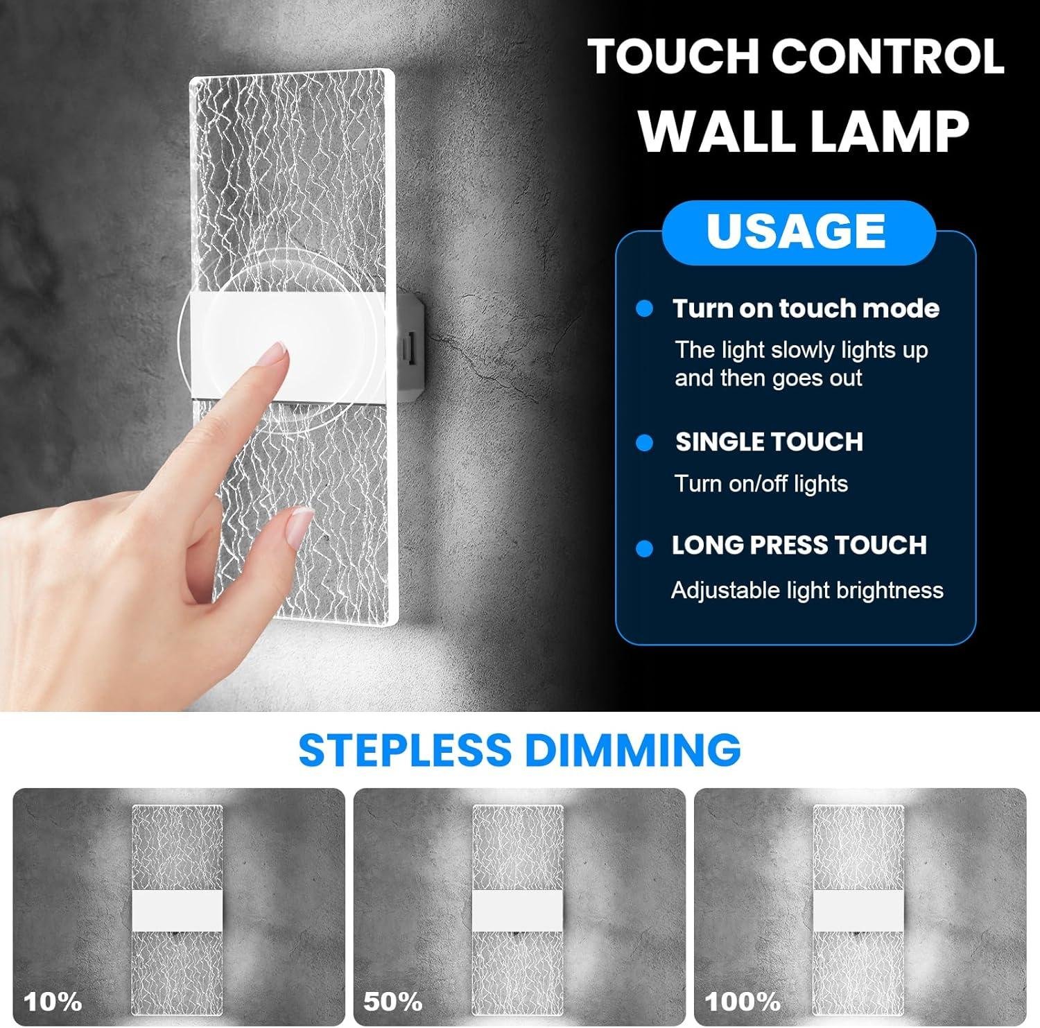 Our Review: Rechargeable Touch LED Wall Lights with Magnetic Mount