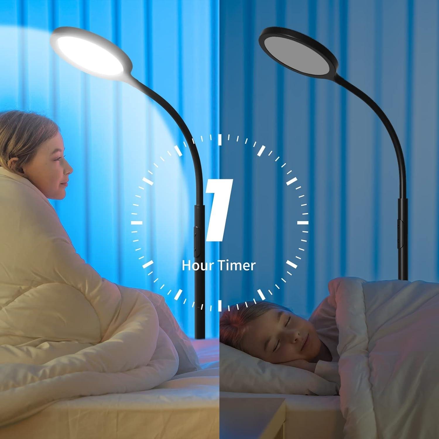 Our In-depth review of the luckystyle Adjustable LED Floor Lamp