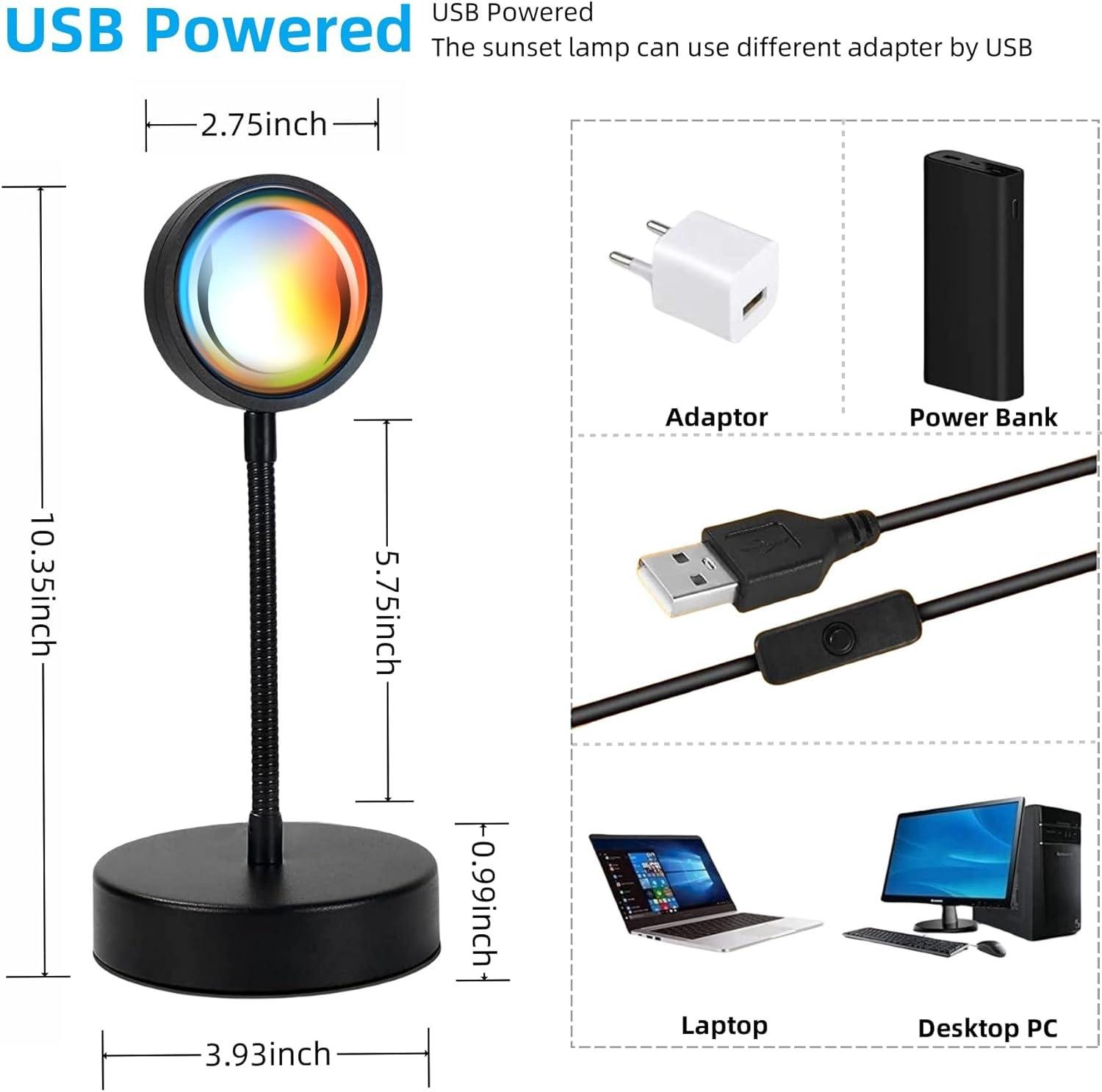 Our Honest take on the JIMEI Sunset Lamp: Colors & Ambiance Reviewed