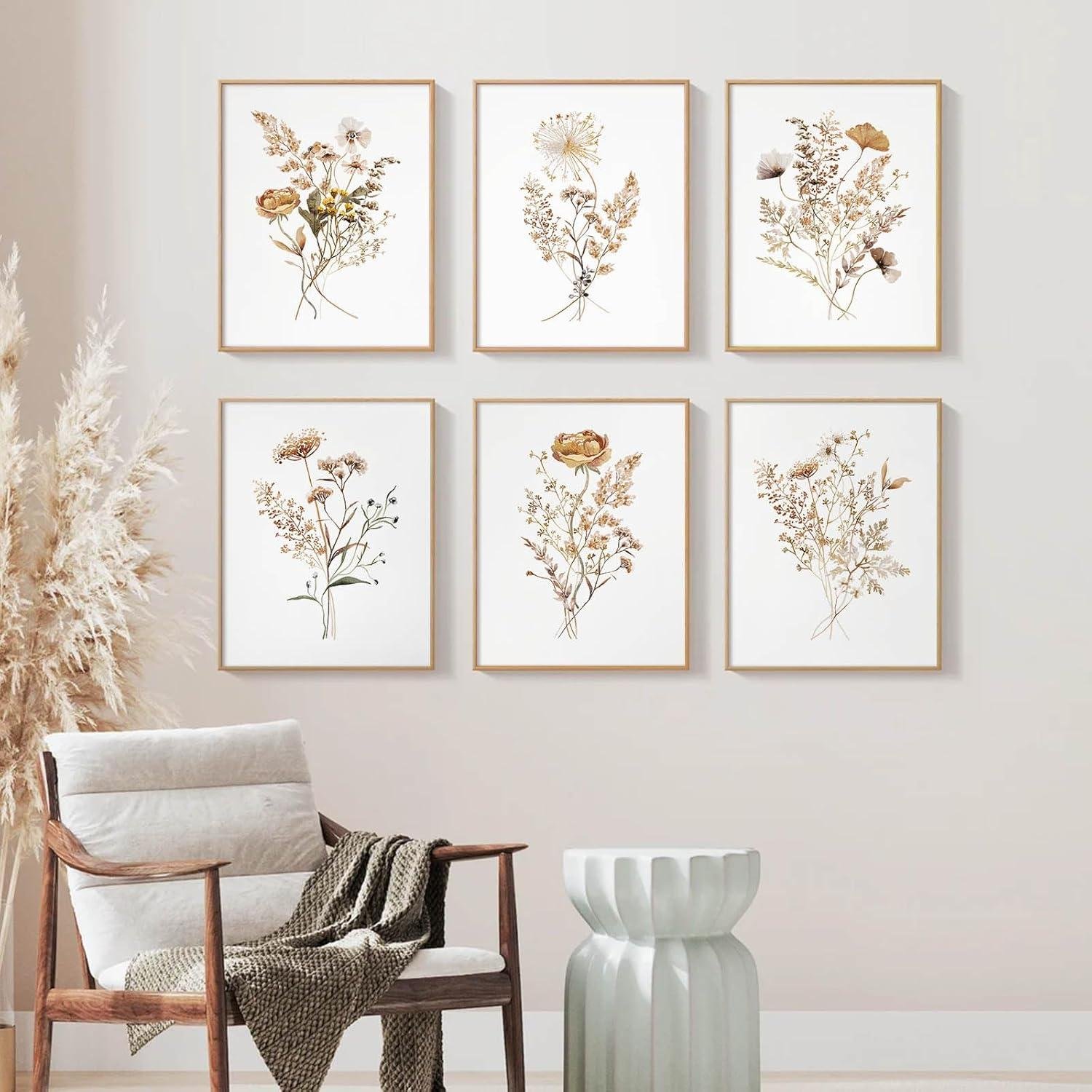 We Explore the Charm of Joocrise Watercolor Botanical Prints