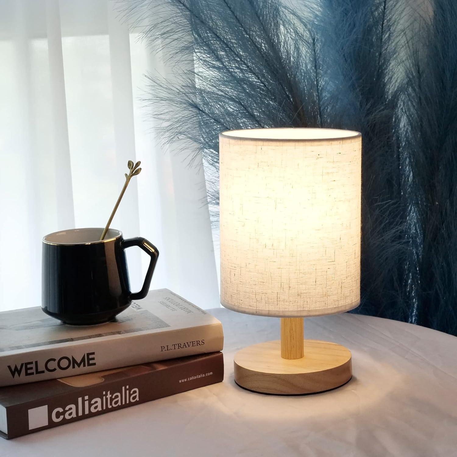 Why We love the ACHUAI Mini Wooden Table Lamp for Cozy Spaces