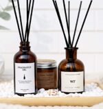 WEALD TRIBE Eucalyptus & Mint Reed Diffuser Set - 4oz Home Air Freshener Sticks for Bathroom and Office Decor. - Image 6