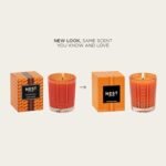 NEST New York Pumpkin Chai Scented Votive Candle - 2 oz, up to 28-hour burn time, reusable glass. - Image 2