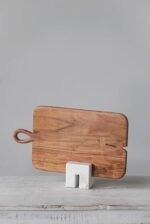Contemporary White Marble Cookbook Stand by Creative Co-Op - Perfect for Stylish Cooking! - Image 3