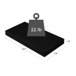VASAGLE Vintage Floating Wall Shelf 15.7 In, Black Hanging Shelves for Photos & Decor - ULWS24BK - Image 3