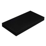 VASAGLE Wall Shelf, Vintage Floating Shelf 15.7 inch, Hanging Shelves Wall Mounted, for Photos, Decorations, Black ULWS24BK