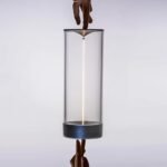 AUGE LIGHT Minimalist Desk Lamp Cordless Table Lamp LED Rechargeable Modern Nightstand Lights Dimmable with 3 Levels for Gaming, Home Office, Bedroom, Living Room, Kitchen, Bar