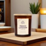 PACHA SOAP Co. French Lavender Candle – 7 oz of clean-burning, vegan wax blend with a lead-free wick. - Image 2