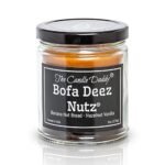 Bofa Deez Nutz- Funny- Banana Nut Bread n Hazelnut Vanilla- Scented Candle- Double Pour- 6 Ounce- 40 Hour Burn Time