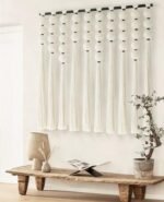 IOWER Large Macrame Wall Hanging - 39" x 39" Boho Cotton Textile Decor, Handmade Fiber Art - Image 2