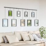 Umbra Exhibit Wall Frame with Metal Rod - Rimless Design for Living Room, Bedroom & More, Black - Image 12