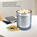Lavender Scented Soy Wax Candle - All Natural Spa Gift for Women, Moms, Sisters, & Friends. - Image 5